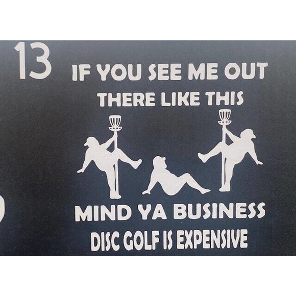 Disc Golf Vinyl Decals Stickers Car Truck RV Window Multiple Styles To CHOOSE - Picture 5 of 11